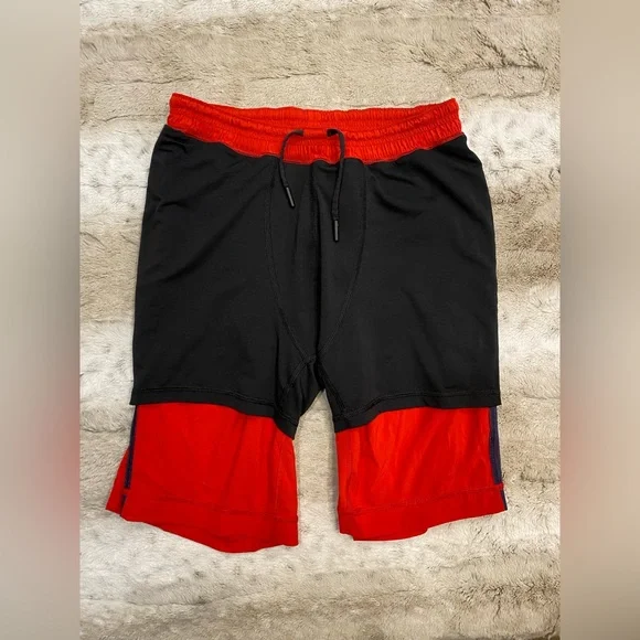 Lululemon Men’s lined Pace-Breaker Shorts in Red Size S - Picture 4 of 9